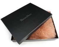 TPC001 Order shirt case black shirt gift box online order shirt case   shirt case manufacturer side view